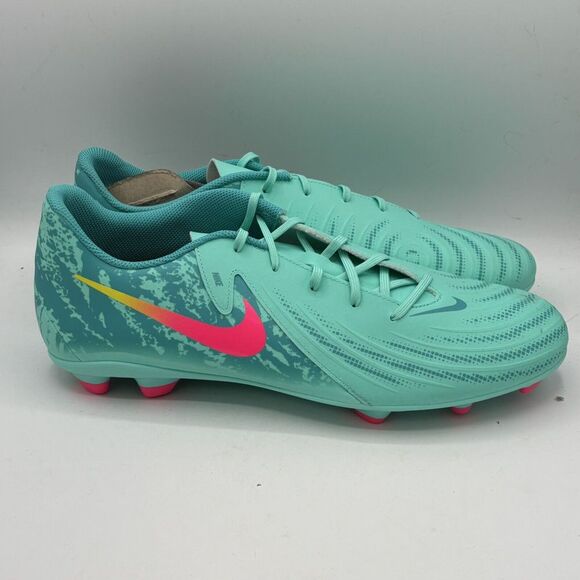 Nike Phantom Luna II Academy LV8 FG/MG Soccer Cleats FJ2561-300 Mens Sz 13 - Picture 4 of 9